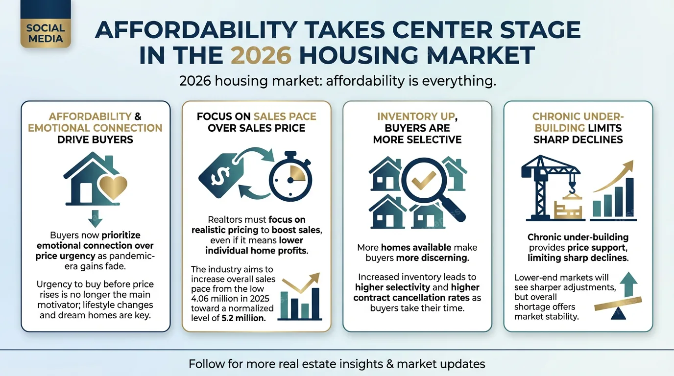 Affordability takes center stage in the 2026 housing market