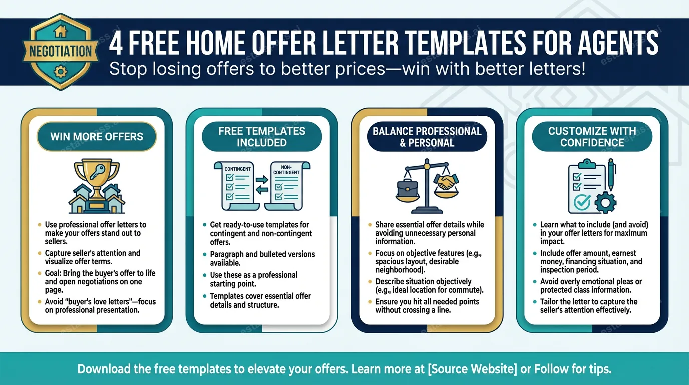 4 Free Home Offer Letter Templates for Agents