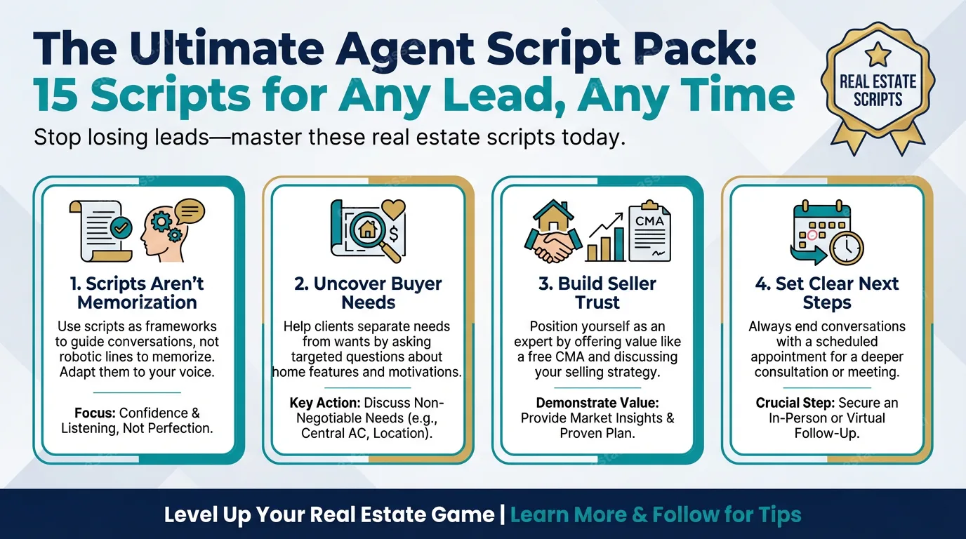 The Ultimate Agent Script Pack: 15 Scripts for Any Lead, Any Time