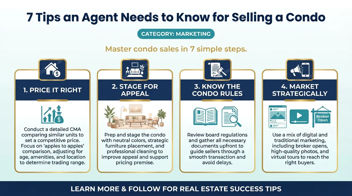 7 Tips an Agent Needs to Know for Selling a Condo