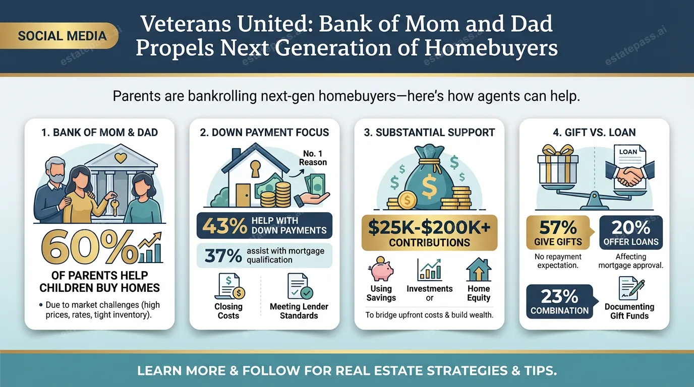 Veterans United: Bank of mom and dad propels next generation of homebuyers