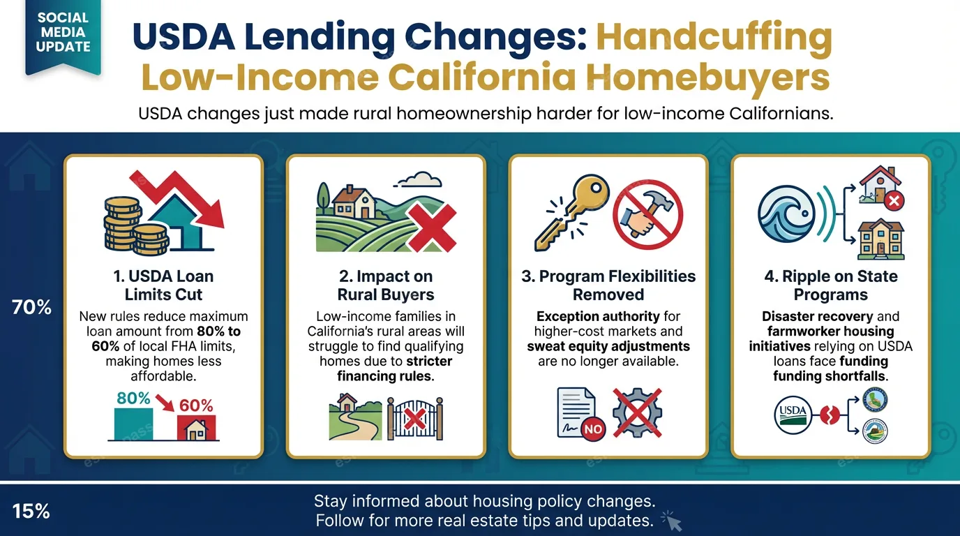 USDA lending changes could handcuff low-income California homebuyers