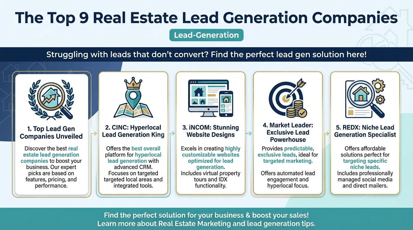 The Top 9 Real Estate Lead Generation Companies