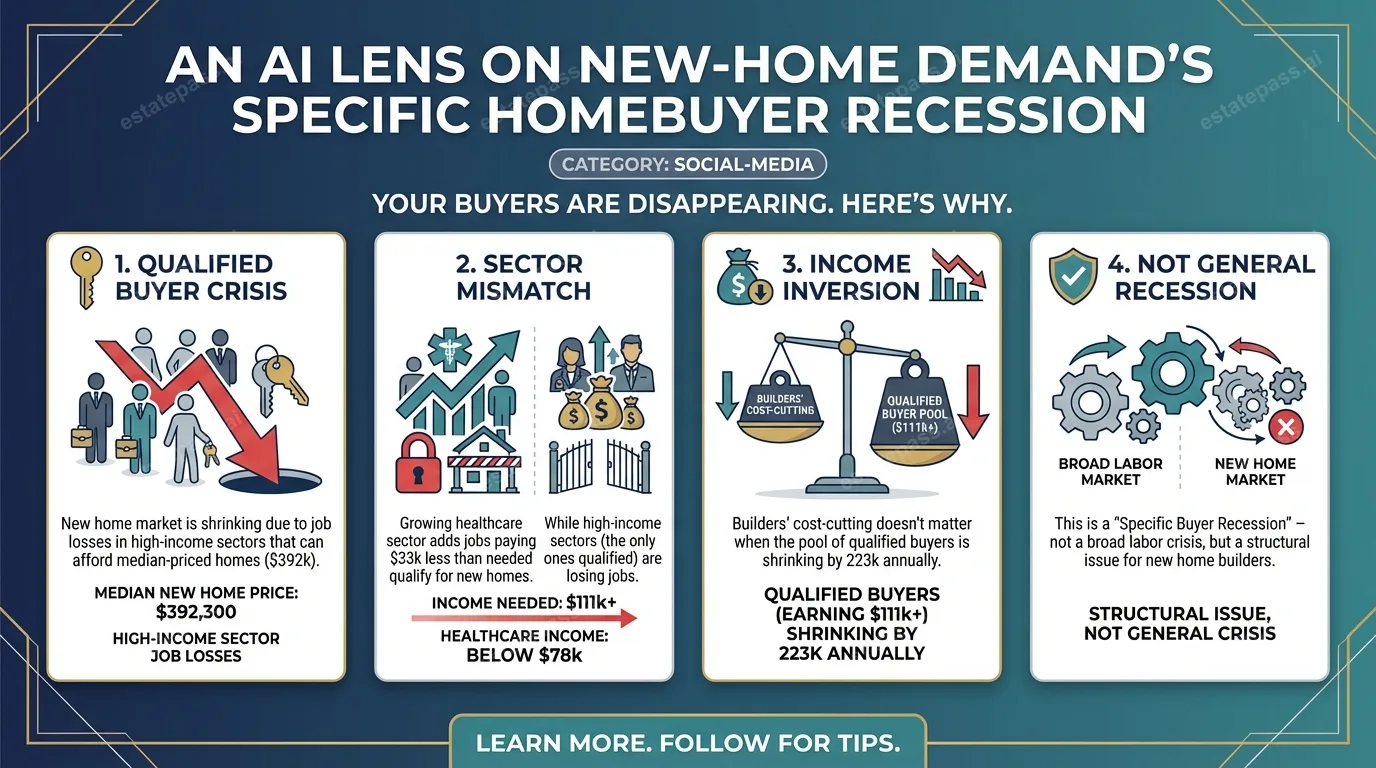 An AI lens on new-home demand’s specific homebuyer recession