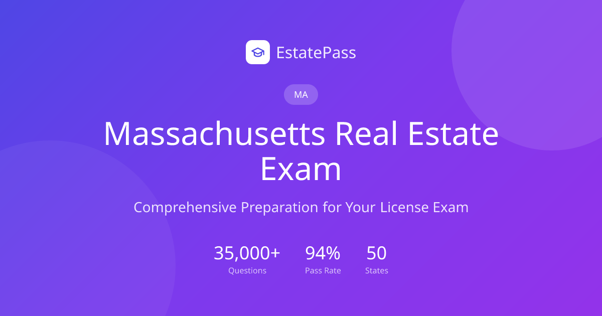 Massachusetts Real Estate Exam Guide & Study Resources (2026) | 2,300 ...