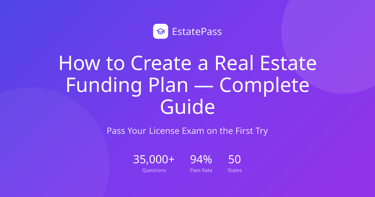 How to Create a Real Estate Funding Plan — Complete Guide (2026 ...