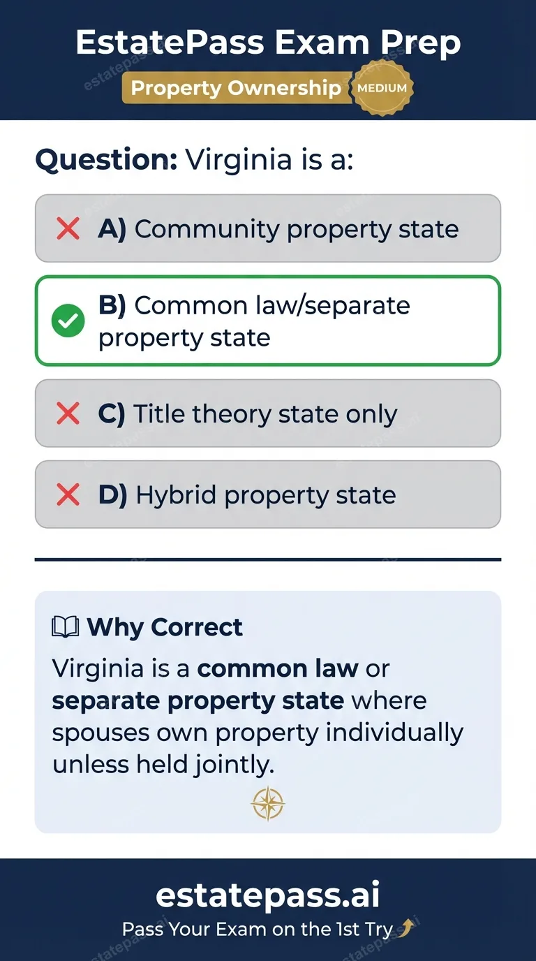 Study card infographic for: Virginia is a: